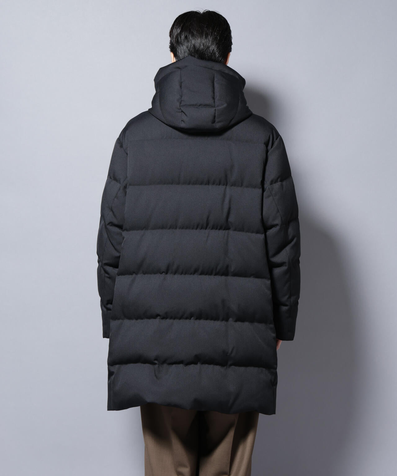 「西川ダウン(R)」フェイクファーカラーサージロングダウン