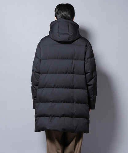 「西川ダウン(R)」フェイクファーカラーサージロングダウン