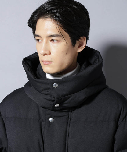 「西川ダウン(R)」フェイクファーカラーサージロングダウン