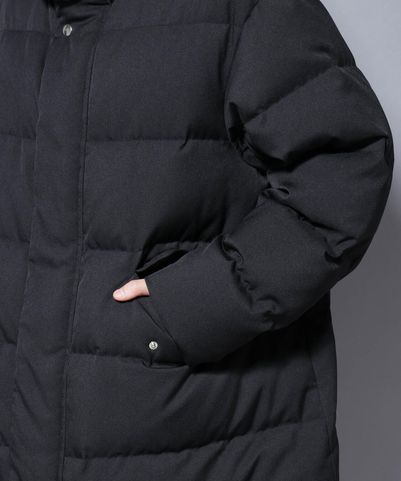 「西川ダウン(R)」フェイクファーカラーサージロングダウン