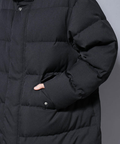 「西川ダウン(R)」フェイクファーカラーサージロングダウン