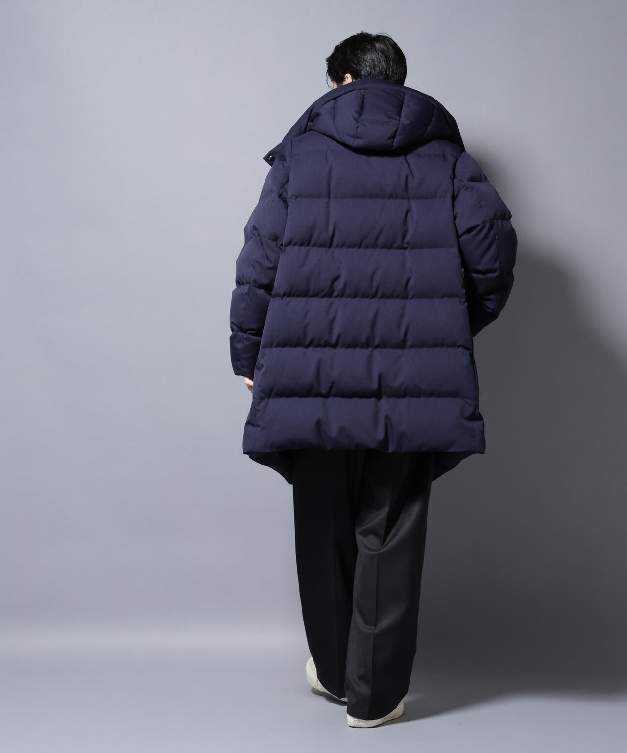 「西川ダウン(R)」フェイクファーカラーサージロングダウン