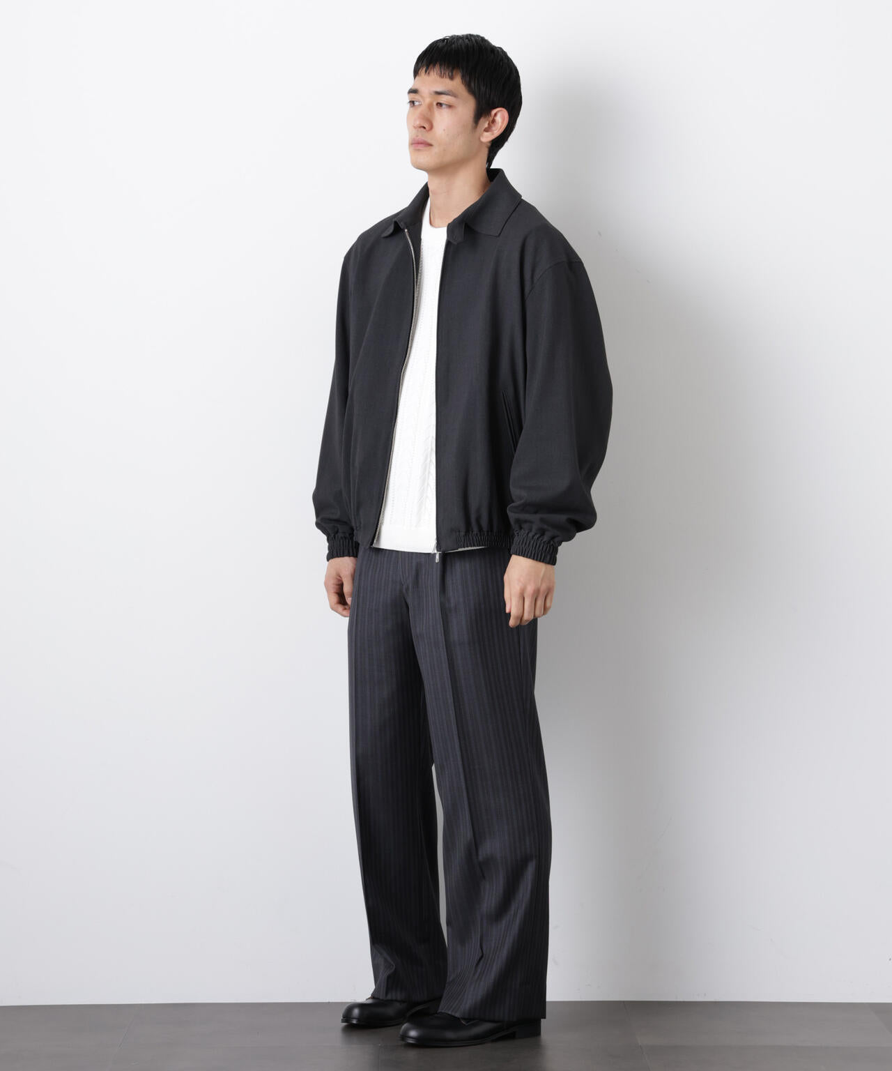 「モダンコンフォート」TRビックタックギャザーブルゾン