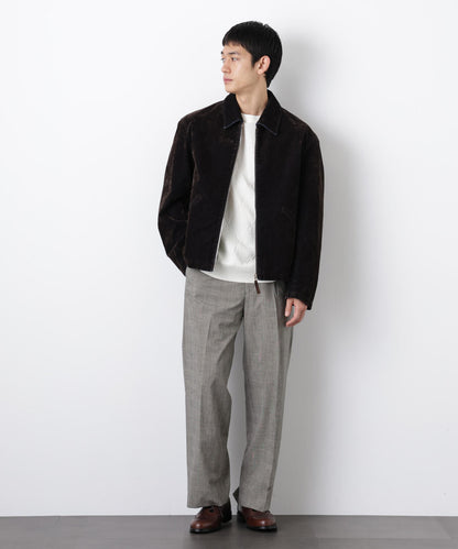 フロッキーデニム スポーツジャケット