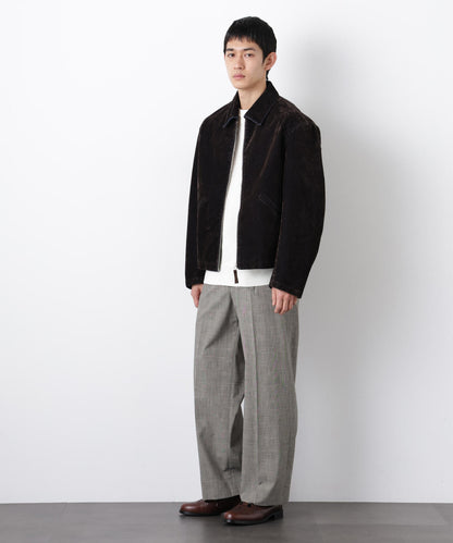 フロッキーデニム スポーツジャケット