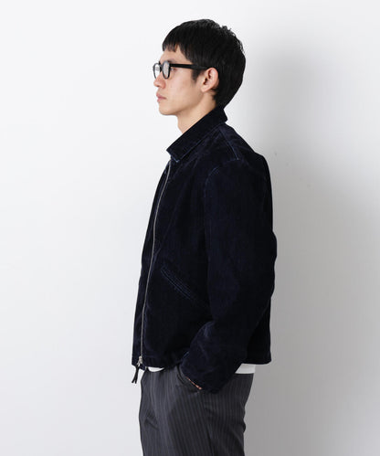 フロッキーデニム スポーツジャケット