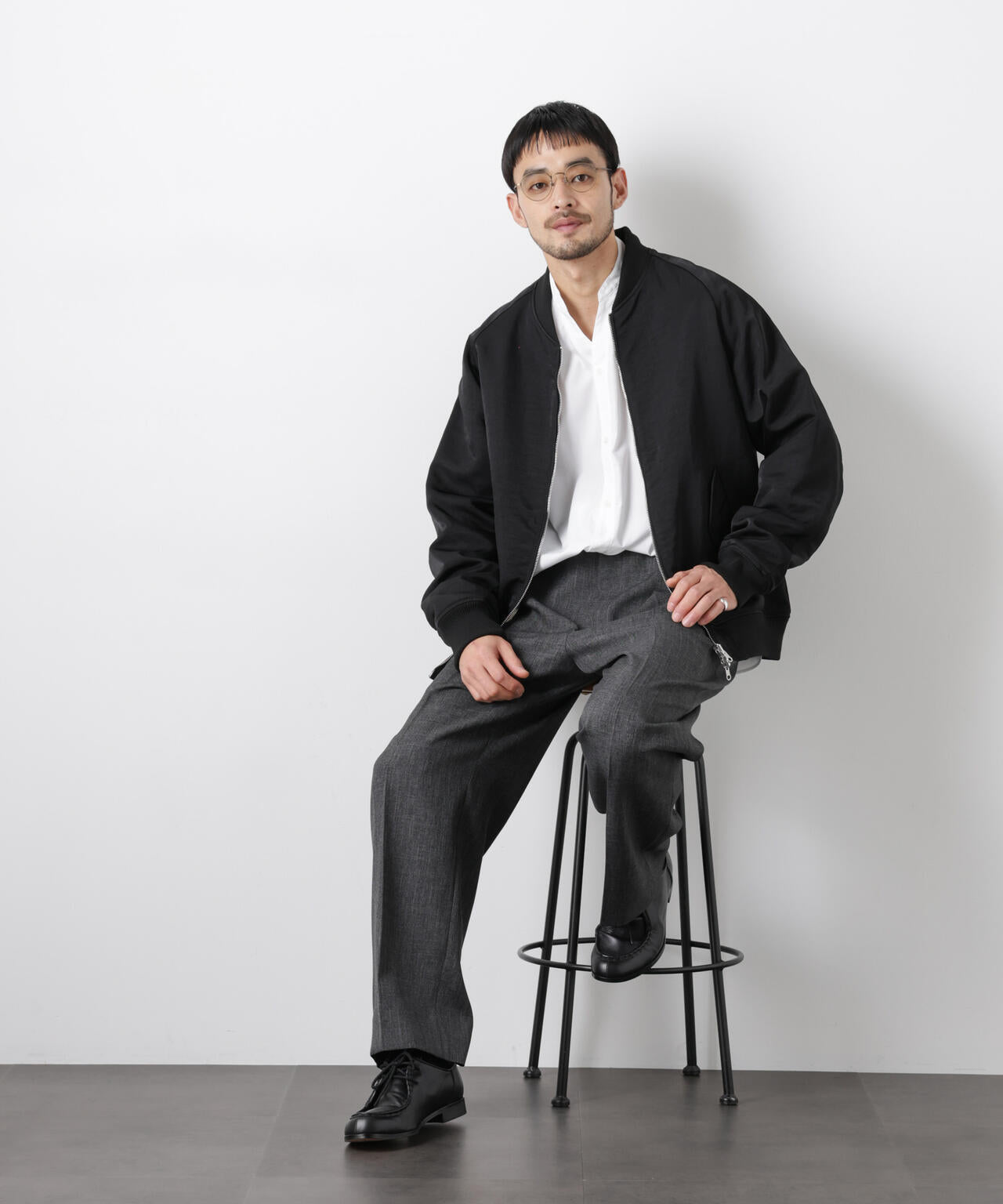 リバーシブル MA-1