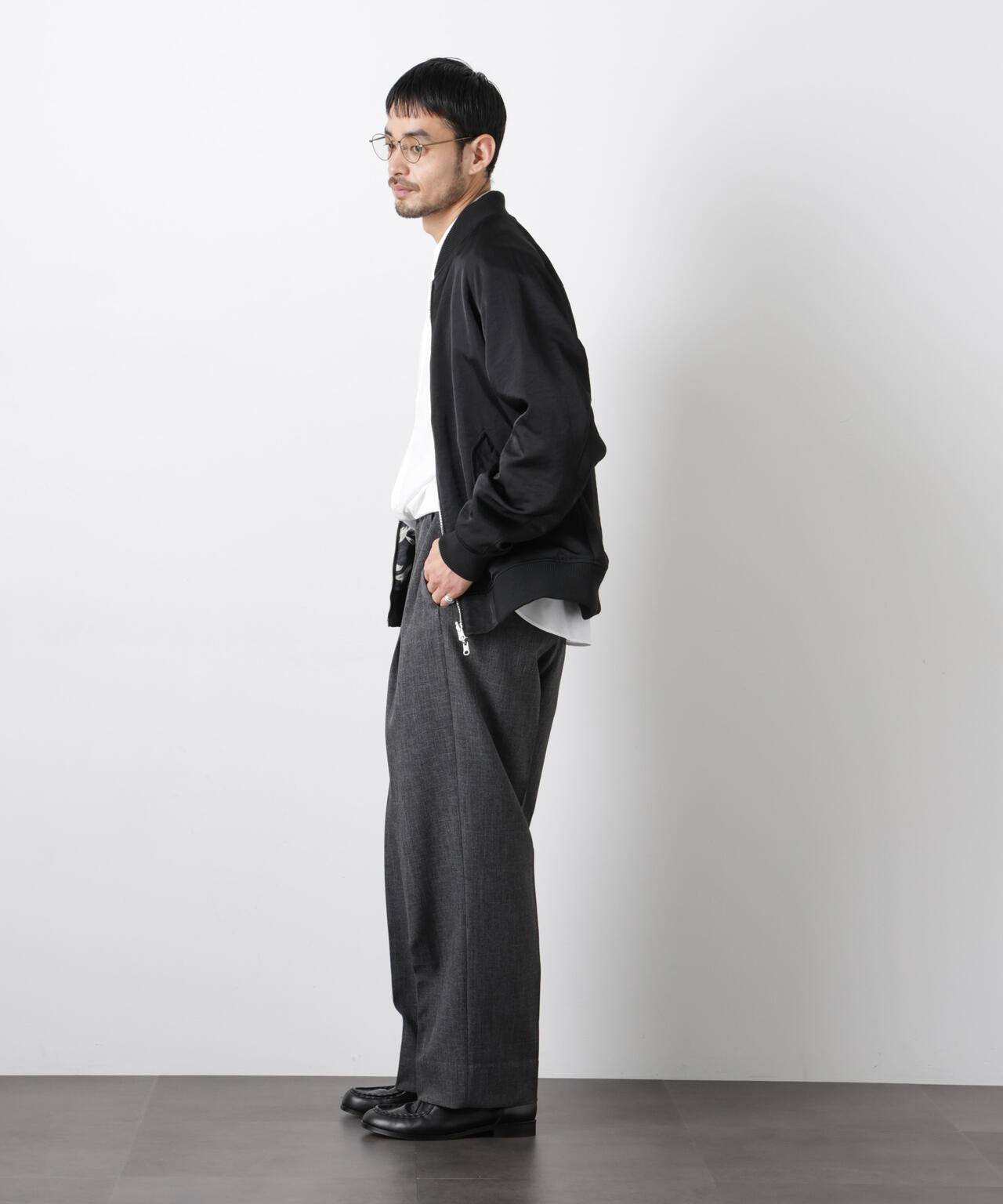 リバーシブル MA-1