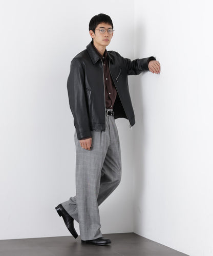 ラムナッパレザーライダースジャケット