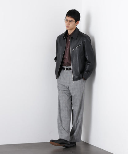 ラムナッパレザーライダースジャケット
