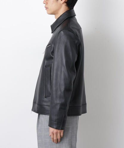 ラムナッパレザーライダースジャケット