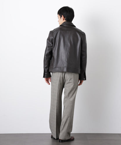 ラムナッパレザーライダースジャケット