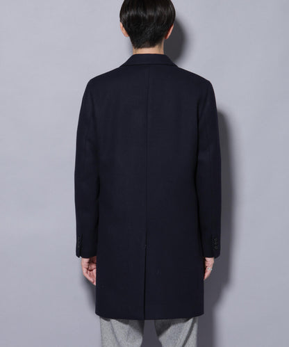 ウール/Nメルトンチェスターコート