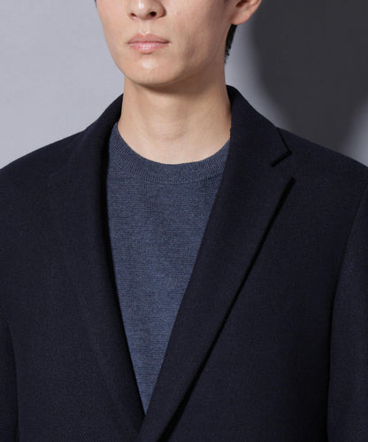 ウール/Nメルトンチェスターコート