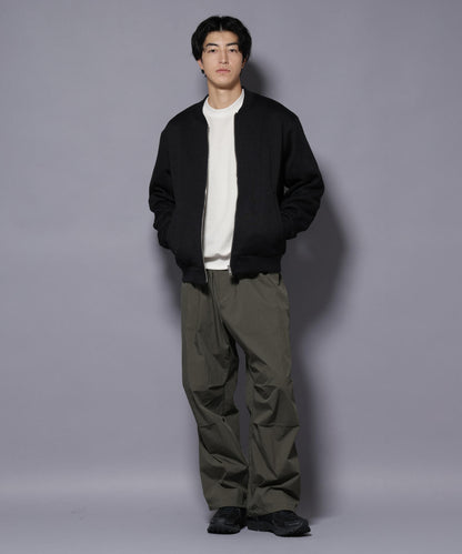 ニットフリースZIPブルゾン(セットアップ可)