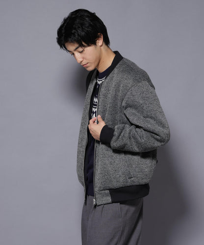 ニットフリースZIPブルゾン(セットアップ可)