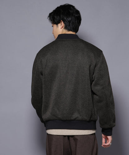 ニットフリースZIPブルゾン(セットアップ可)
