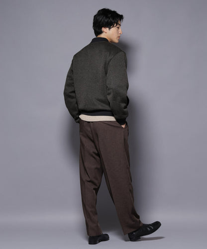 ニットフリースZIPブルゾン(セットアップ可)